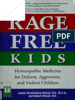 Rage Free Kids - Homeopathic Medicine For Defiant, Aggressive and Violent Children