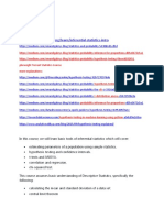 Inferential Statistics in Details