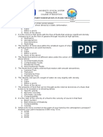 Preliminary Exam in Fuilds