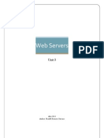 Web Servers: Unit 3