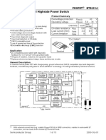 Datasheet Infineon BTS 621 L1