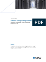 Database Storage Tiering With Netapp Fabricpool: Technical Report