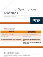 Design of Synchronous Machines