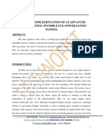 Design and Implementation of An Advanced Security System - Invisible Eye (Power Saving System) PDF