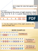 Mode For Grouped Data