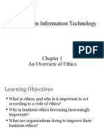 Ethics in Information Technology: An Overview of Ethics