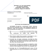 Republic of The Philippines 6 Judicial Region Municipal Trial Court Cauayan, Negros Occidental