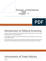 Political Economy of International Trade Chapter - 5