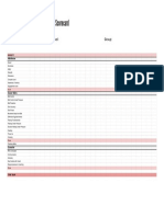 Soccer Evaluation Sheet Categories 0