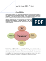 Business Policy and Strategy (BBA 6 Sem) Unit 2 Organizational Capabilities