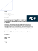 Termination Letter JV-Euroeast