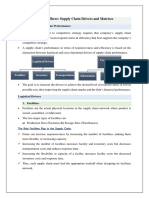 Chapter Three: Supply Chain Drivers and Matrices