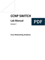 CCNP Switch: Lab Manual