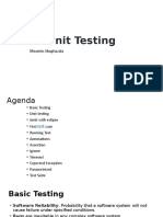 Unit Testing: Moamin Abughazala