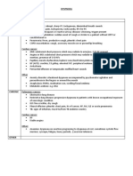 Dyspnoea Ddx/Associated Features Body System/key Qs Acute