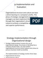 Strategy Implementation and Evaluation