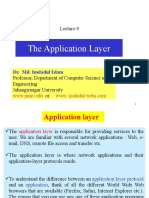 The Application Layer: Lecture-9