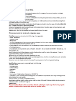 Cargo Marking Requirements at CSAL