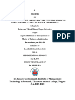 DR - Panjabrao Deshmukh Institute of Management Technology &research, Dhanwate National College, Nagpur A.Y.2019-2020