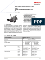 Intelligent Lift Control Valve With Electronic Card