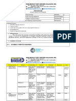 Don Bosco Tvet Center-Calauan, Inc.: Session Plan