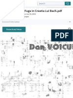 Dan Voiculescu - Fuga in Creatia Lui Bach - PDF: Download Now