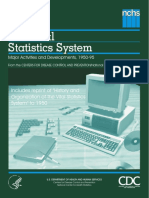 U.S. Vital Statistics System U.S. Vital Statistics System