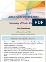 ARM Based Development Course Summary-MouliSankaran