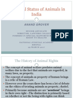 5.legal Status of Animals in India