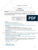 Tutorial 5 Discrete Distributions 