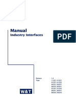 Manual: Industry Interfaces