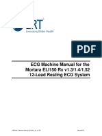 ECG Machine Manual - ELI-150 - Mass General - INO-PD-P3-2014 - 050051 PDF