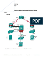 10.1.4.8 Lab - Configure ASA 5506-X Basic Settings and Firewall Using ASDM