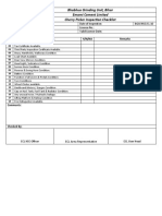 10 - Cherry Picker Inspection Checklist