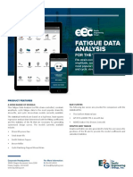 Fatigue Data Analysis: For The Web