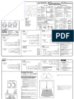 2634 General Directions: Cutting/Marking The Pattern