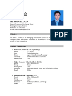 Asaduzzaman CV