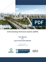 OBPS - Layout Permission User Manual-Version2.0