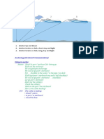 Communication: Anchoring (On-Board Communications) Going To Anchor