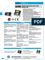 It8000 Indicator: Industrial Programmable Analog / Digital Controller, IP65