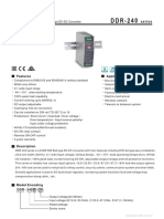 240W DIN Rail Type DC-DC Converter: Series