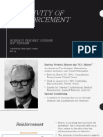 BF Skinner Operant Conditioning (B)