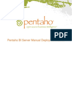 Pentaho BI Server Manual Deployment Guide