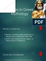 Themes in Greek Mythology