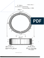 Patente Nicola Tesla US381970 PDF