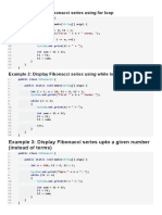 Example 1: Display Fibonacci Series Using For Loop