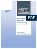 Electric Generator Design Report