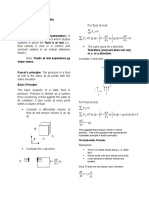 Fluid Statics and Manometry Reviewer