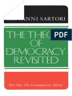 Giovanni Sartori - The Theory of Democracy Revisited, Part One - The Contemporary Debate (1987, Chatham House Publishers) PDF