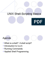 UNIX Shell-Scripting Basics